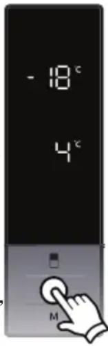 VESTEL NF60022 EX WIFI - Soğutucu Sıcaklık Ayarları - 1