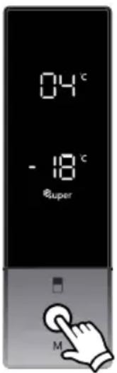 04°C -18°C Super M
