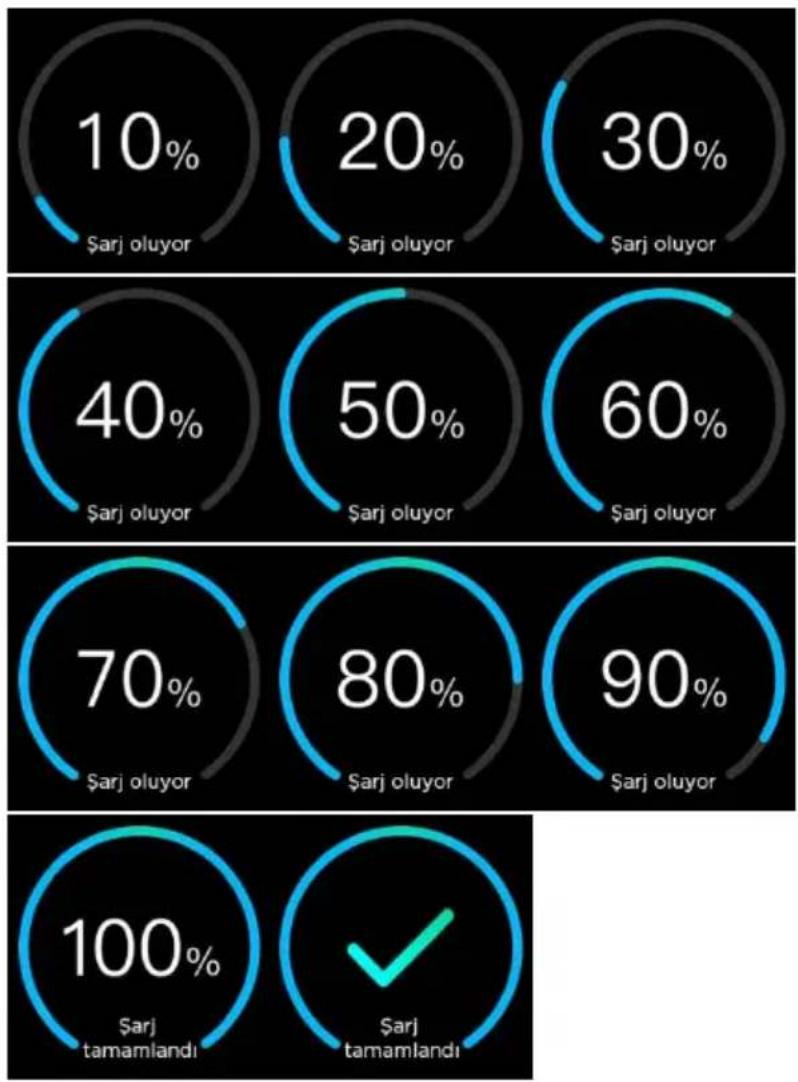 VESTEL S60 M Dust Sense+ - Led Ekran Şarj Göstergeleri - 1