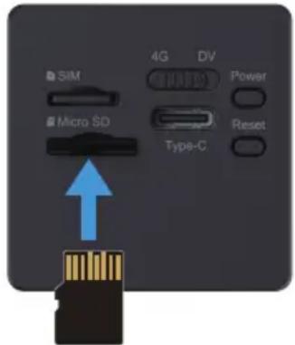 EZVIZ CB2 4G - Micro SD Kart Takma (İsteğe Bağlı) - 1