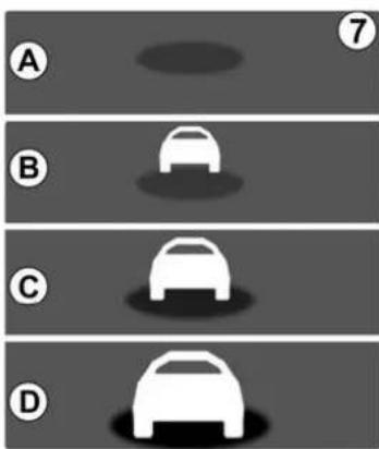A 7 B C D