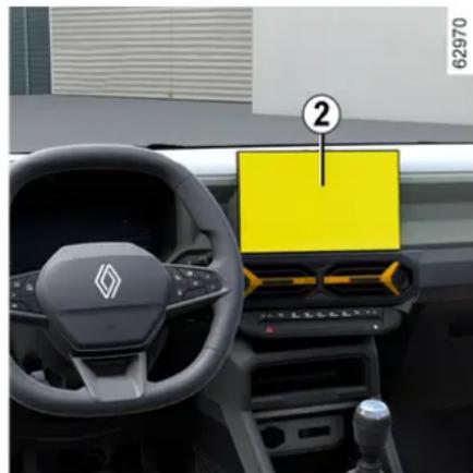 RENAULT Duster (2024) - Multimedya ekranından 2 devre dışı bırakma - 1