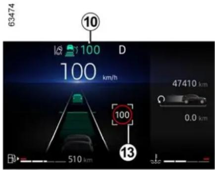 63474 10 100 km/h D 100 510 km 47410 km 0.0 km 13