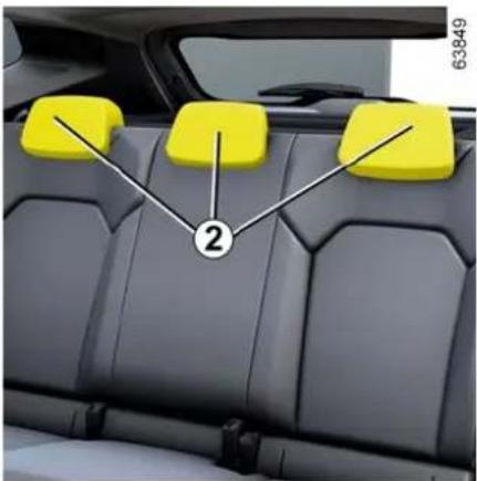 RENAULT Duster (2024) - Baş dayanağını YERİNE takmak için - 1