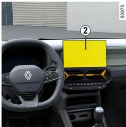 RENAULT Duster (2024) - Sistemi multimedya ekranından 2 devreye alma, devre dışı bırakma - 1