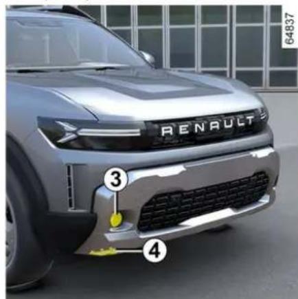 RENRAULT 64837 ③ ④