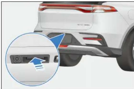 BYD TANG (2024) - Bagajın dış düğme açılması - 1