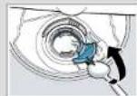 BOSCH SMV2IKX01T - Atık su pompasının temizlenmesi - 1