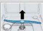 BOSCH SMV2IKX01T - Püskürtme kollarının temizlenmesi - 2