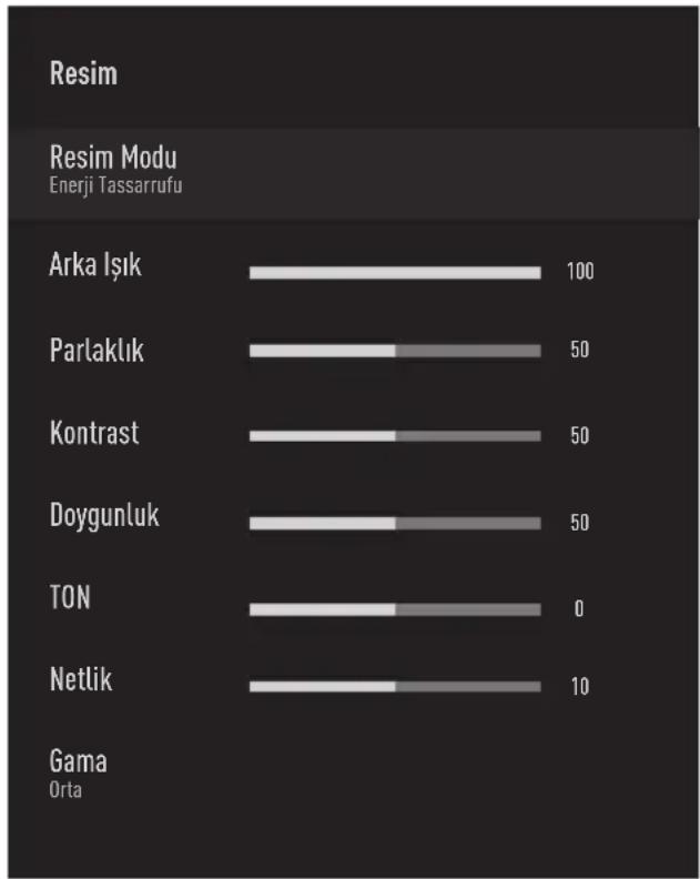 Arçelik A55 B 970 A - Görüntü ayarları - 1