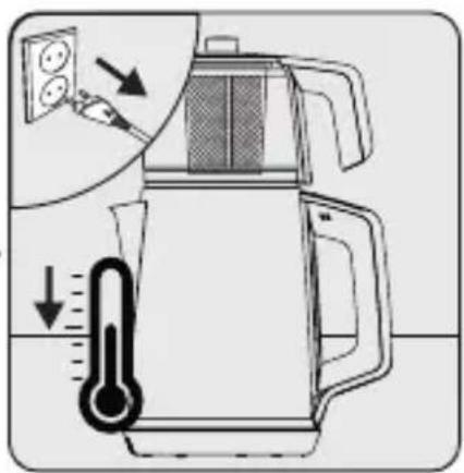 Arçelik K 3293 IC - Cihazı kapatma - 3
