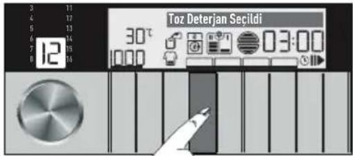 Arçelik 10143 WF - Deterjan Dozajlama Sisteminin Çalıştığı Programlarda Toz Deterjan Kullanımı: - 1