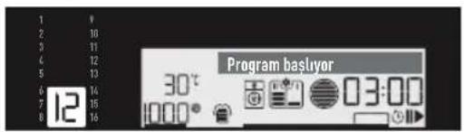 Arçelik 10143 WF - Programın başlatılması - 1