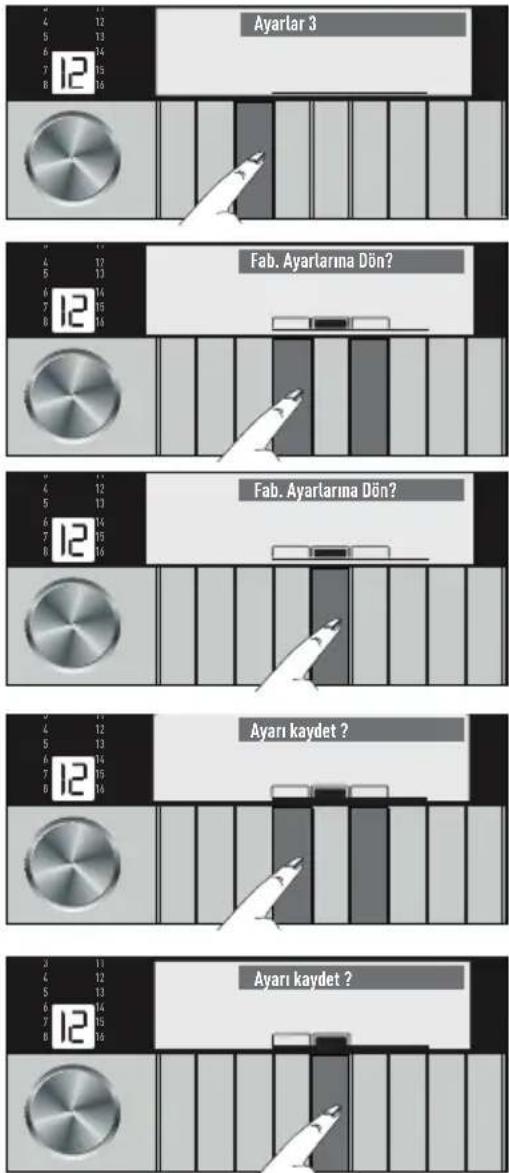 Arçelik 10143 WF - Fabrika ayarlarının geri yüklenmesi - 1