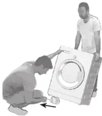 Arçelik 9141 HJ - Ambalaj takviyesinin çıkarılması - 1