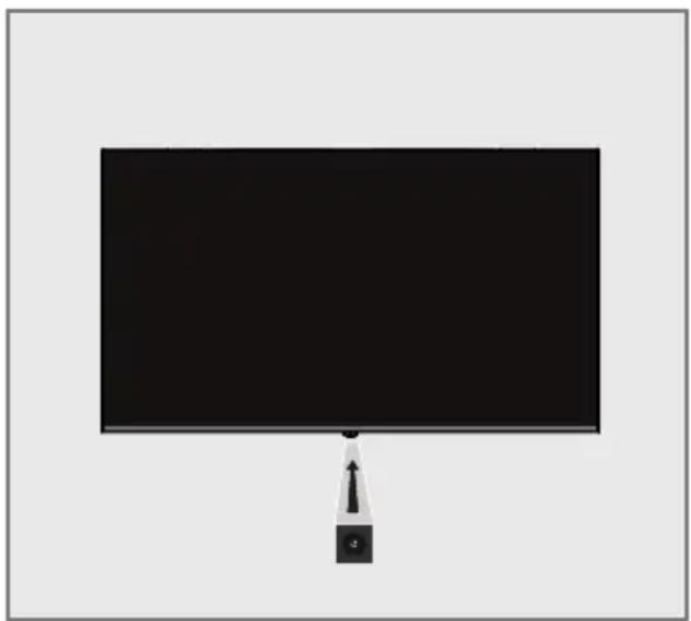 GRUNDIG Berlin 43 GEU 7965 A - Televizyon cihazının üzerindeki kumanda elemanları - 1