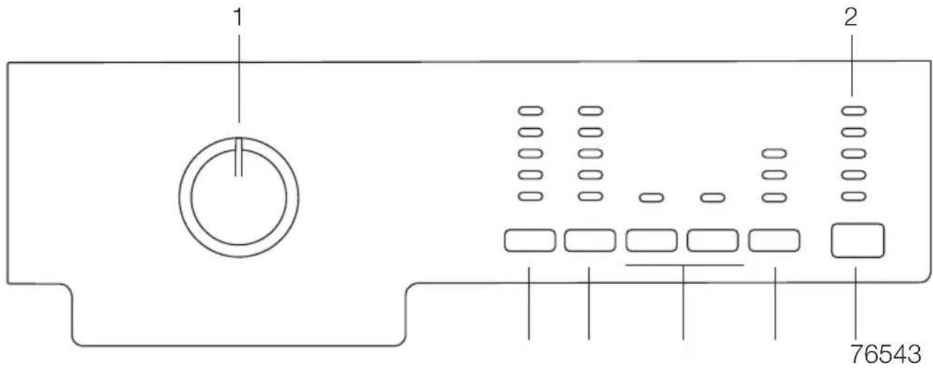 Arçelik 5063 FYE - Kontrol paneli - 1