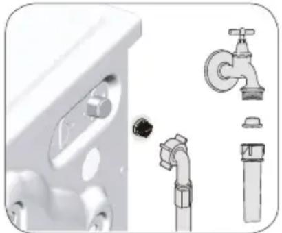 Arçelik 5063 FYE - Su giriş filtrelerinin temizlenmesi - 1