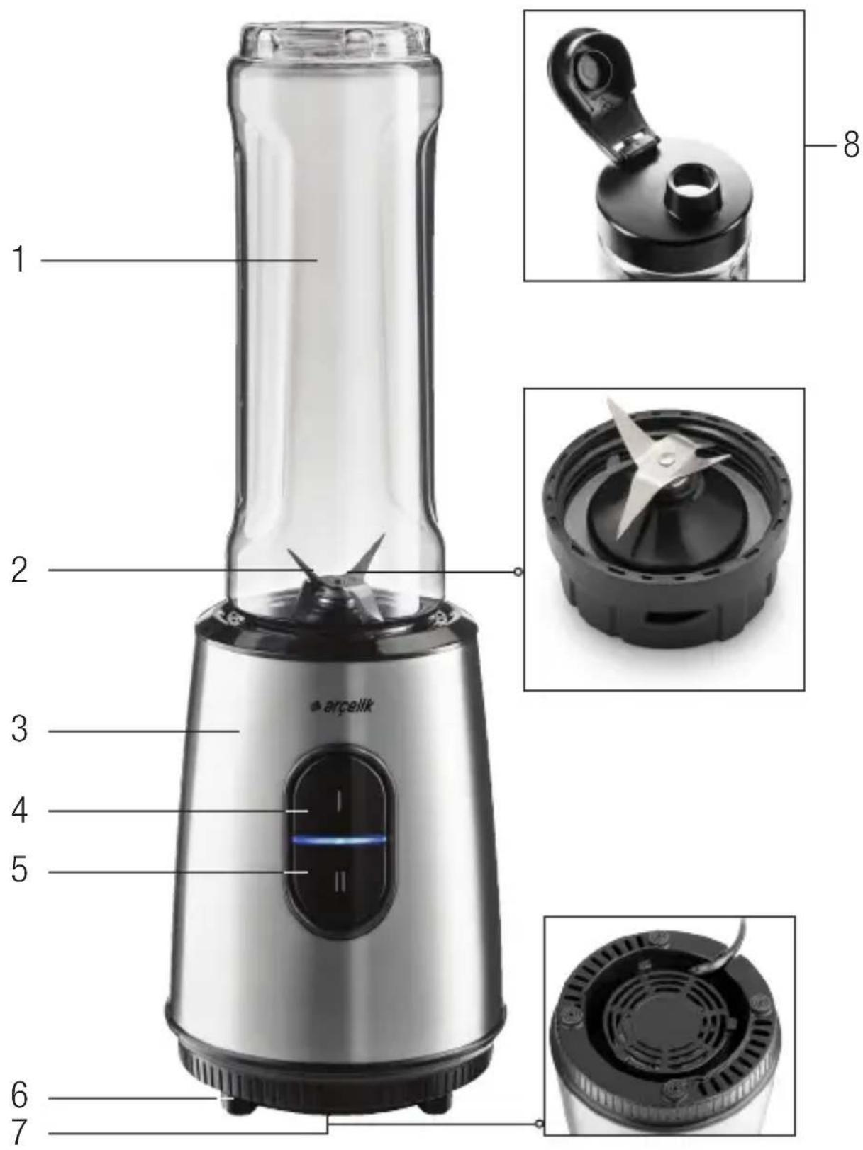 Arçelik K 8238 - Genel bakış - 1