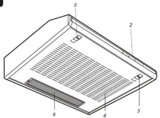 Arçelik P 285 - Bölüm/ Aspiratörünüzün teknik özellikleri - 1