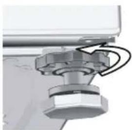 Arçelik 9120 CS - Ayakların ayarlanması - 2