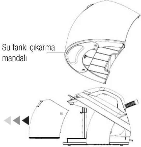 Arçelik K 4528 - Su tankının doldurulması - 4