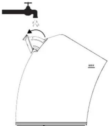 Arçelik K 4528 - Su tankının doldurulması - 5