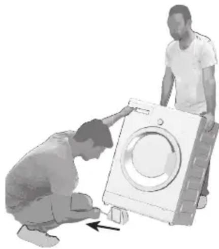Arçelik 9103 WF - Ambalaj takviyesinin çıkarılması - 1