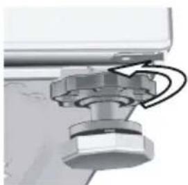 Arçelik 9103 WF - Ayakların ayarlanması - 2