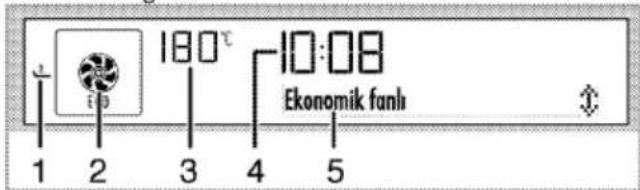 Arçelik KMF 833 G Grion - Sıcaklık ve çalışma modunun seçilmesi - 1