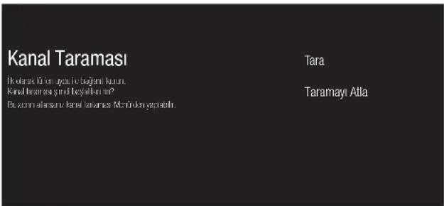 Arçelik A65 B 880 B - Karasal kanallarını arama - 1