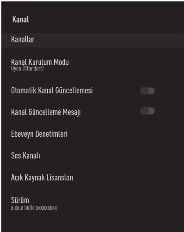 Arçelik A65 B 880 B - Uydu bağlantı dijital televizyon istasyonlarının otomatik olarak aranması - 1