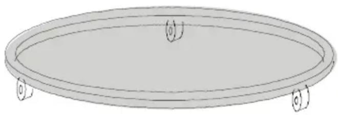 Arçelik MD 674 B - Döner cam tepsi - 2