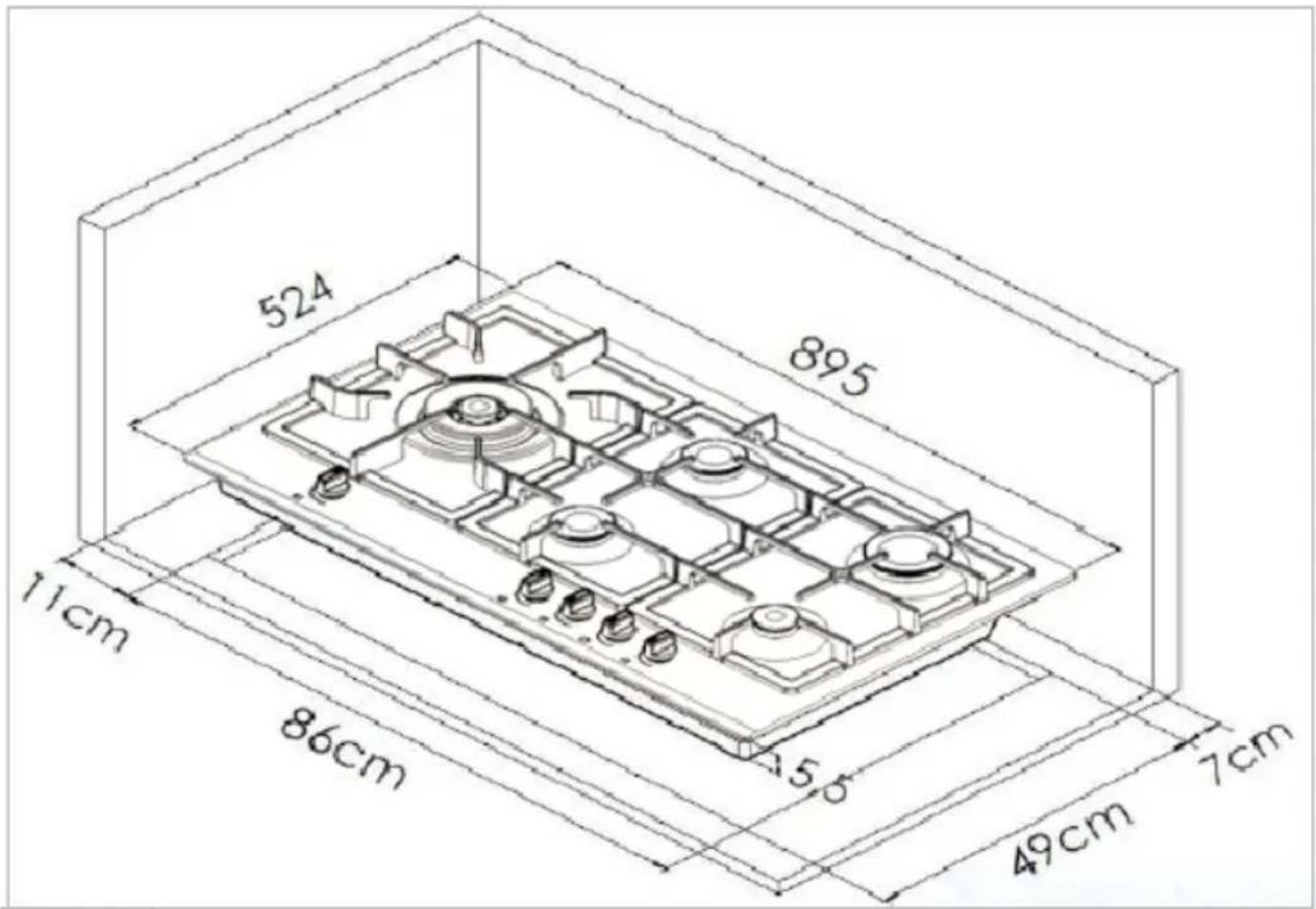 Arçelik OCD D 902 DWS - Kurulum için doğru yer - 1