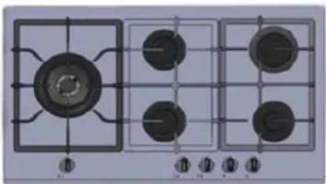 Arçelik OCD D 902 DWS - Ocak gözü temizliği - 1