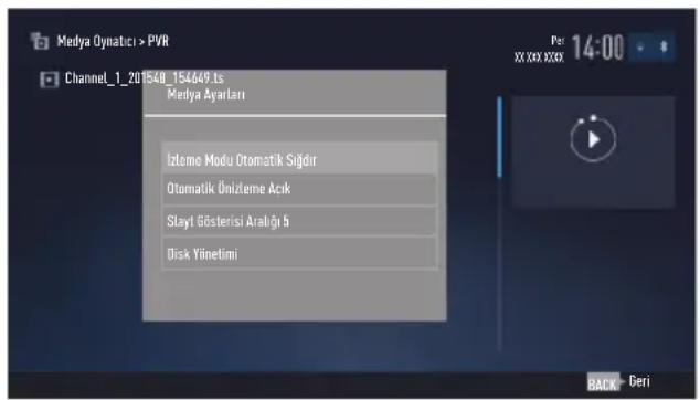 Arçelik A65 OLED 9793 5S - Menüyü seçme - 1