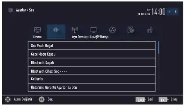 Arçelik A65 OLED 9793 5S - Ses ayarları - 1