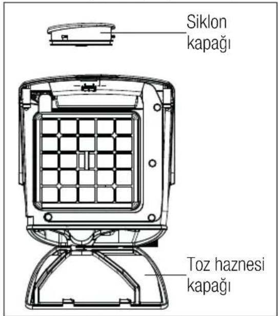 Arçelik Imperium S 7590 - Toz haznesinin boşaltılması - 3