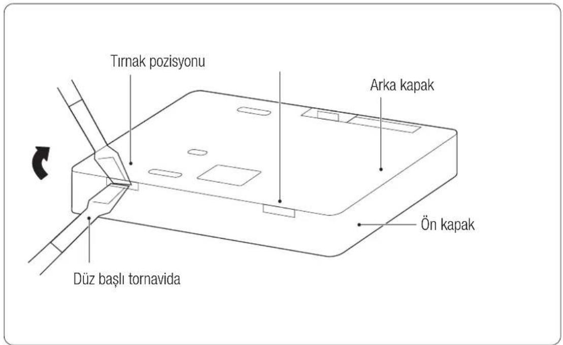 Arçelik AHP-MM10 - Arka kapak montaji - 1