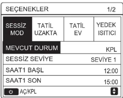 Arçelik AHP-MM10 - Seçenekler - 1