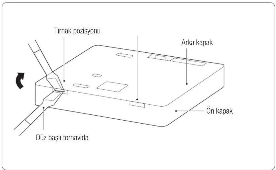 Arçelik AHP MM16 - Arka kapak montaji - 1