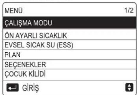 Arçelik AHP MM16 - Menü Yapısına Gitmek İçin - 1