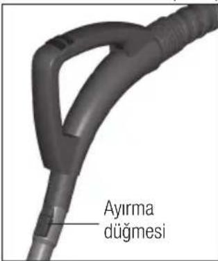 Arçelik S 4940 - Teleskobik boruyu takma/ çıkarma - 1
