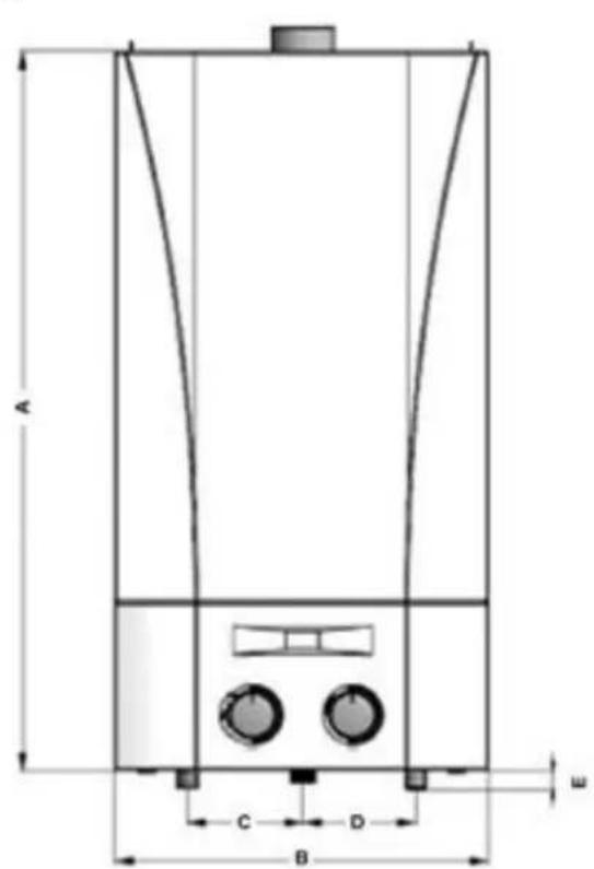 Arçelik AR 12 HS - Duvar montaji - 1