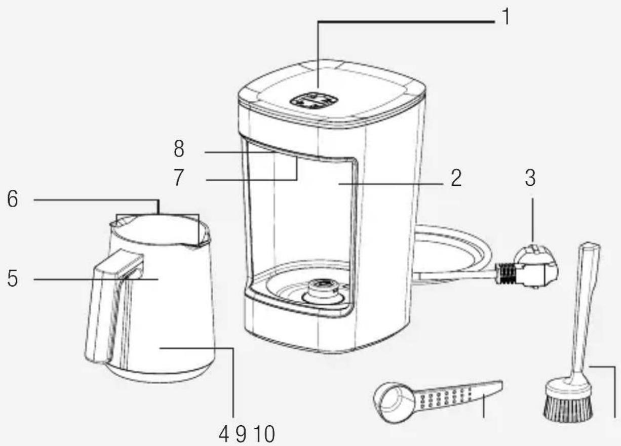 BEKO TKM 5448 - Türk kahvesi makineniz - 1