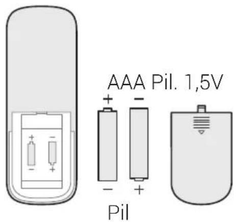 AAA Pil. 1,5V Pil
