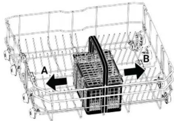 BEKO BBM 162 D - Çatal kaşık sepeti - 1