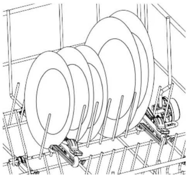 BEKO BM 4144 A - Alt Sepet Şişe ve Tabak Tutucu Parça - 2