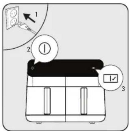 BEKO FitFry FRA 8494 - Program seçme ve başlatma - 3