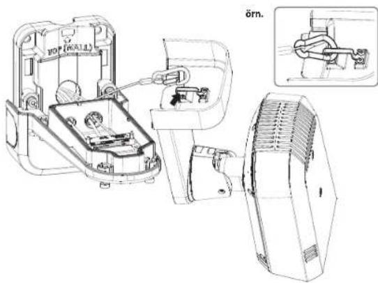 Hanwha Vision TNM-C4942TDR - Kurulum (duvara montaj) - 2